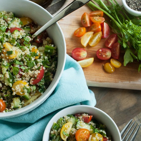 Gluten Free Quinoa Tabbouleh