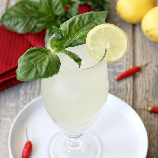 Thai Basil, Chili & Ginger Lemonade