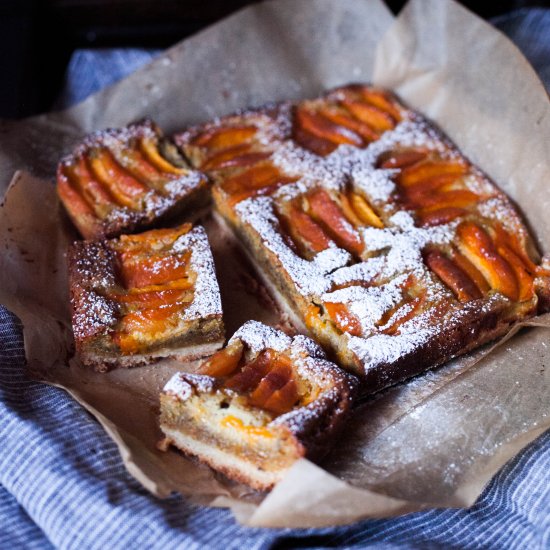 Apricot Pistachio Cardamom Bars