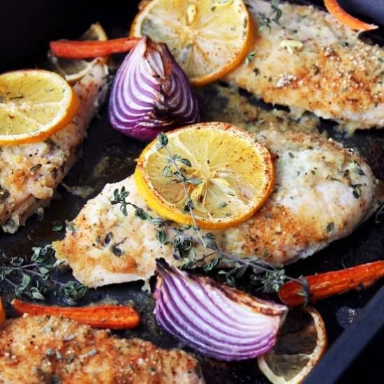 Garlic-Yogurt Baked Chicken