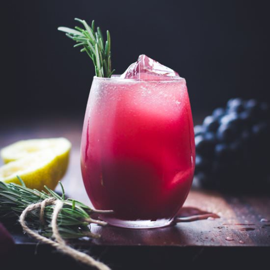 Rosemary Grape + Gin Crush