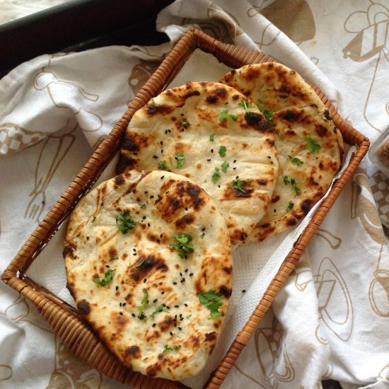 Home made Naan/Indian Bread