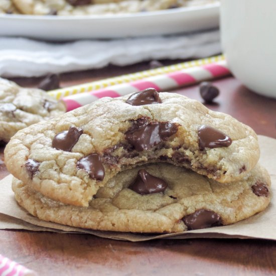 Soft-Baked Chocolate Chip Cookies