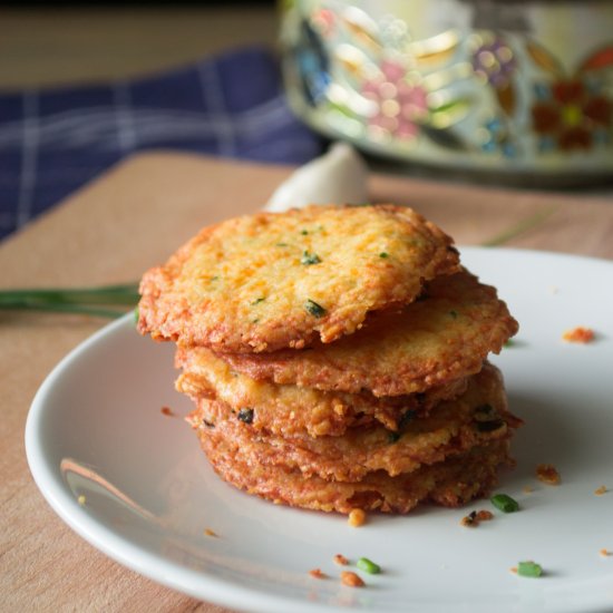 Cheddar, Garlic & Chives Biscuits