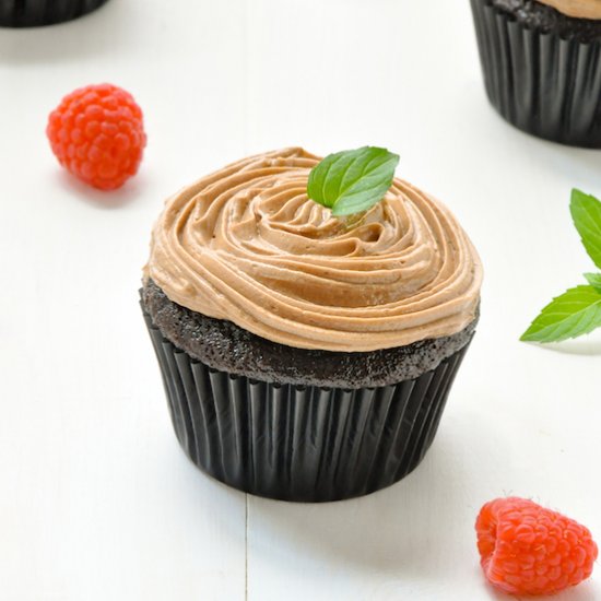 Eggless Chocolate Cupcakes