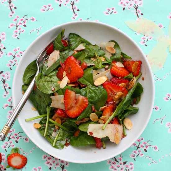 Strawberry and Black Pepper Salad