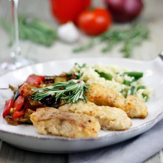 Fish with Rice and Samfaiana