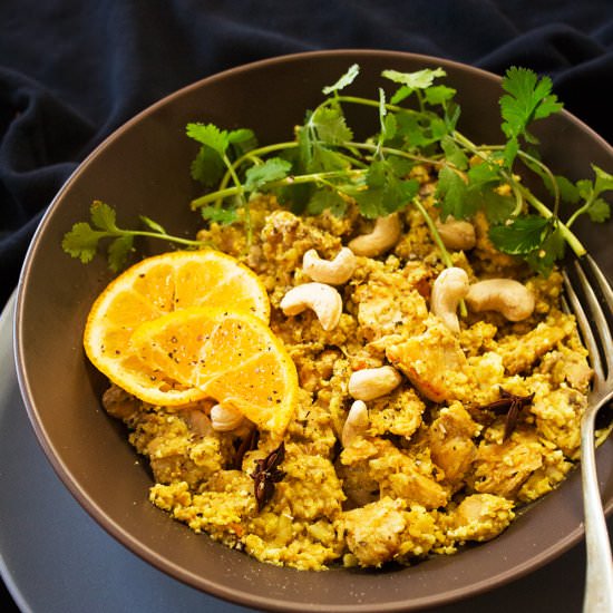 Chicken and Cauliflower Pilaf