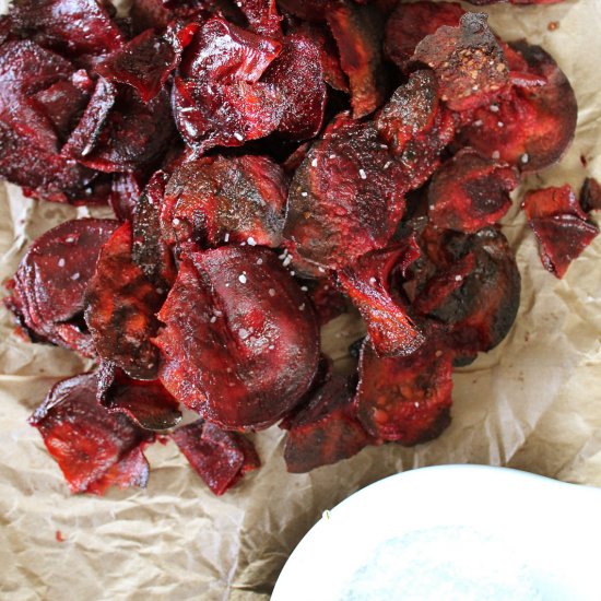 Bacon Beet Chips