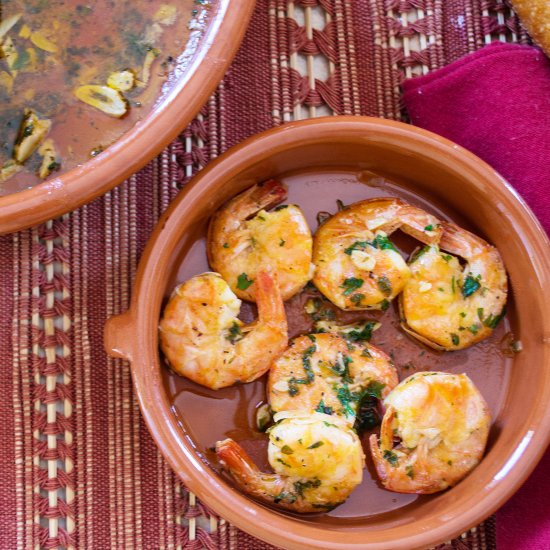 Gambas Al Ajillo (Garlic Shrimp)