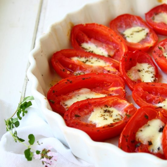 Baked Plum Tomatoes