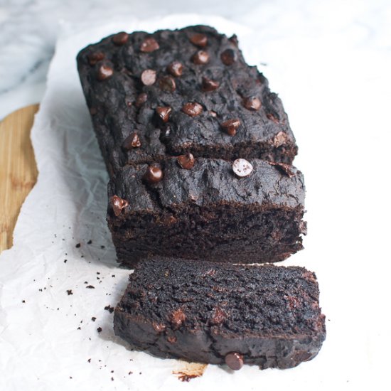 GF Double Chocolate Zucchini Bread