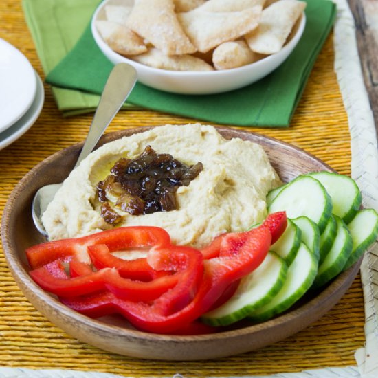 Caramelized Onion Hummus