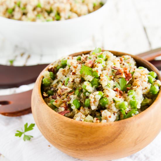 Quinoa Pea Salad