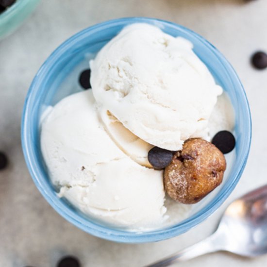 Vegan Cookie Dough Ice Cream