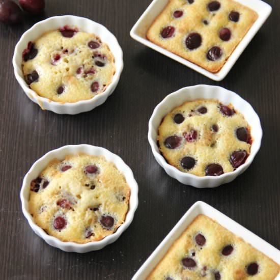 Cherry Clafoutis/ Cherry Clafouti