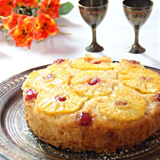 Pressure Cooker Upside Down Cake