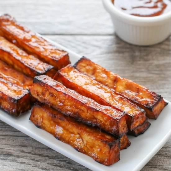 BBQ Tofu Fries