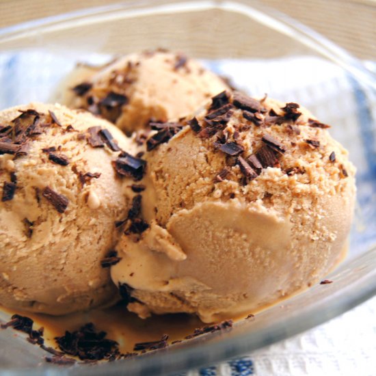 No-Churn Irish Coffee Ice Cream