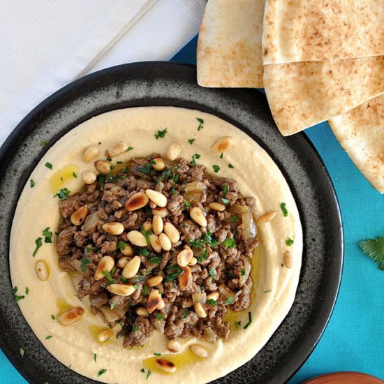 Hummus with Lamb