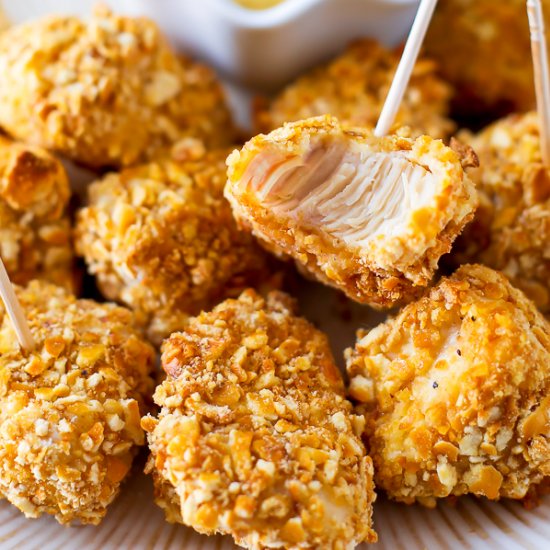 Pretzel Crusted Chicken