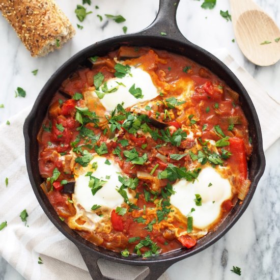 Vegetarian Eggplant Shakshuka