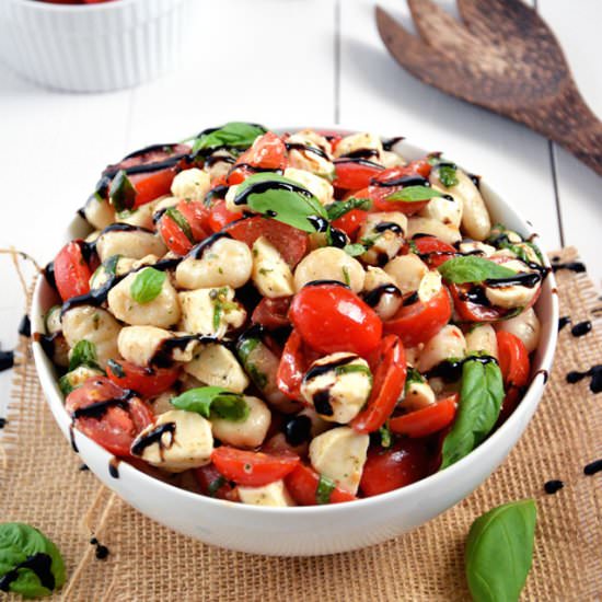 Gnocchi Caprese Salad