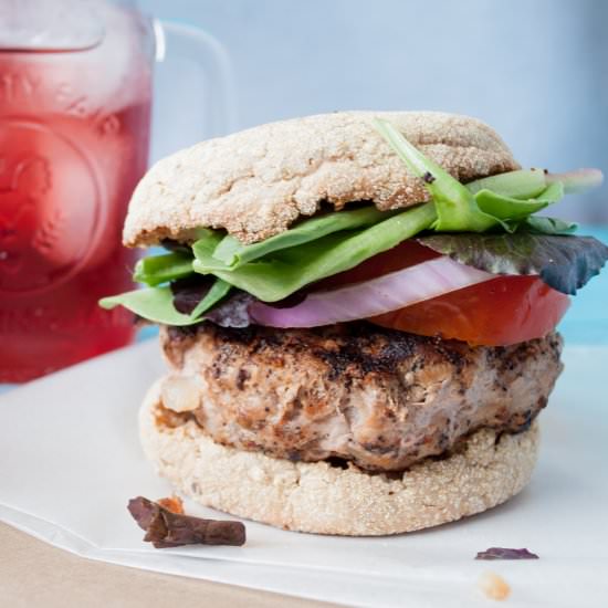 Healthy Coffee-Rubbed Burgers