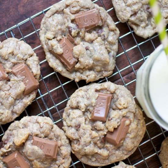 Greek Chocolate Oatmeal Cookies