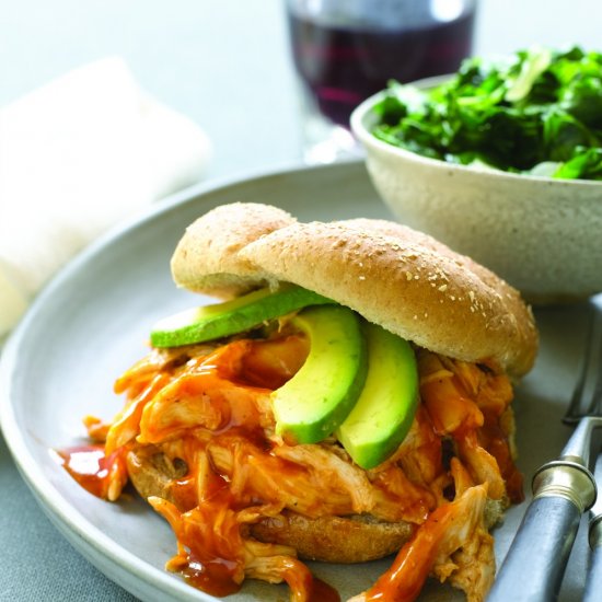 BBQ Pulled Chicken Sandwich