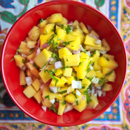 Fresh Mango Salsa