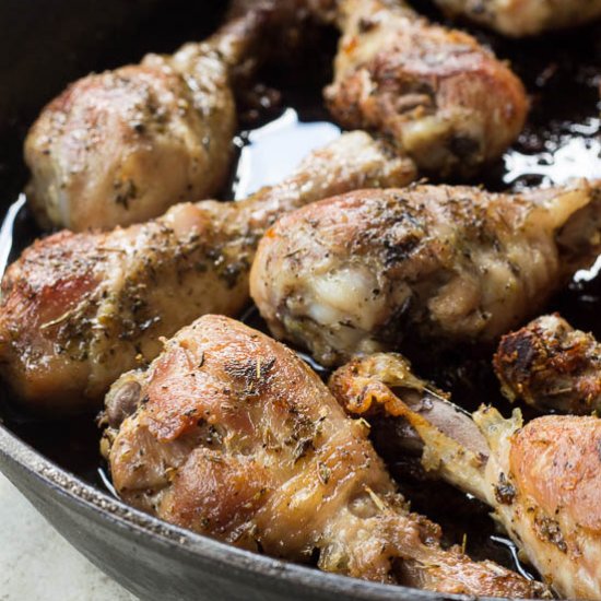 Italian Seasoned Chicken Drumsticks