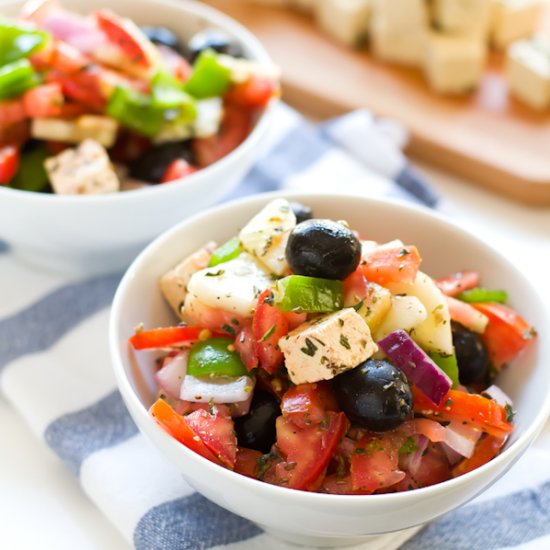 Vegan Greek Salad