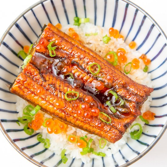 Unagi Don (Eel Rice Bowl)