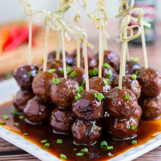 Spicy Tamarind Meatballs