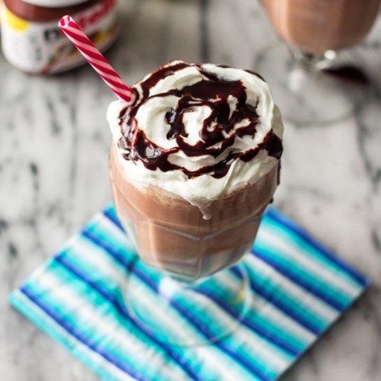 Banana Nutella Milkshake