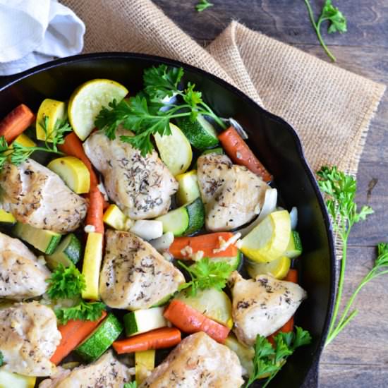 Farmers’ Market Chicken Skillet