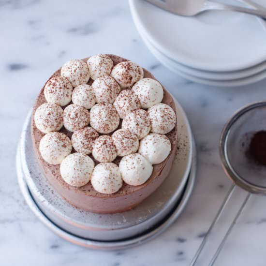 Mini Mocha Layer Cake