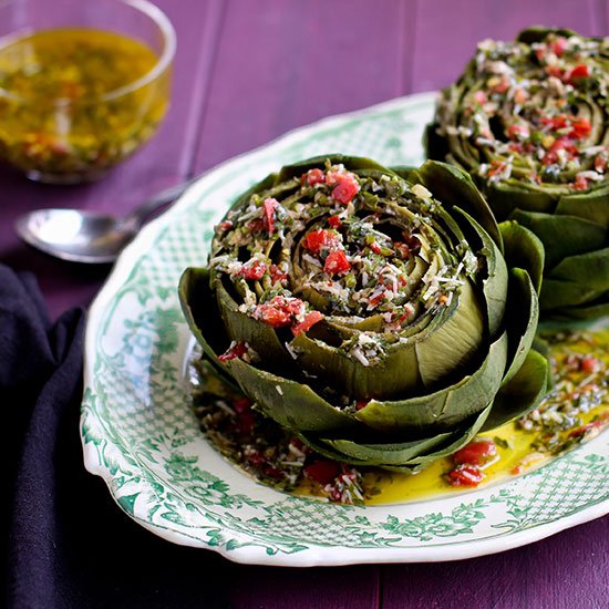 Artichoke with Italian Salsa Verde