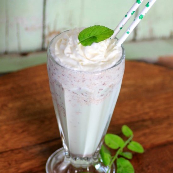 Chocolate Mint Frappe