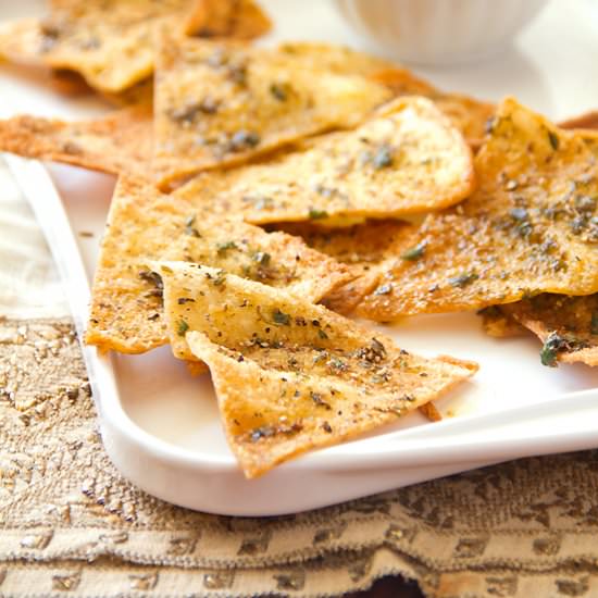 Spicy Cumin Pita Chips