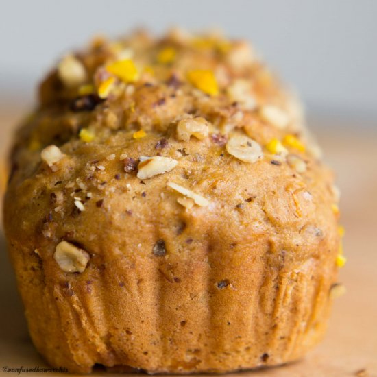 Walnut Spice Loaf Cake