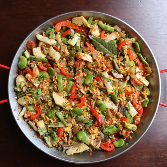 Vegetable Paella