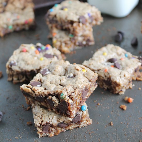 Monster Cookie Bars