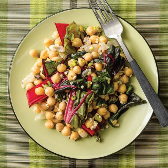 Chard and Chickpeas