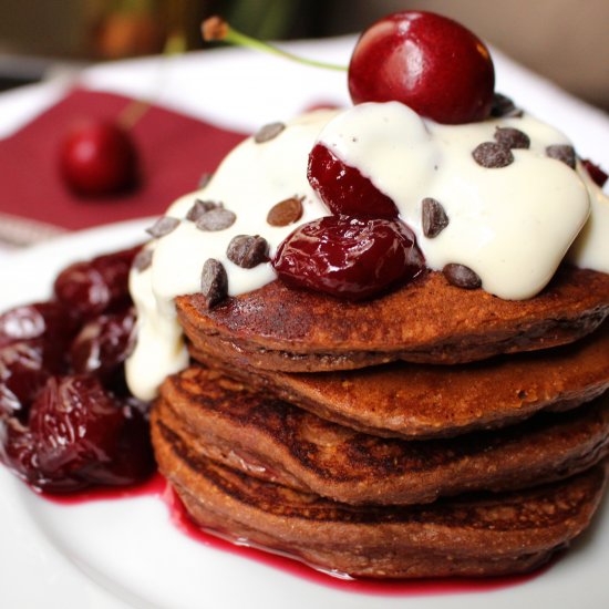 Black Forest Protein Pancakes