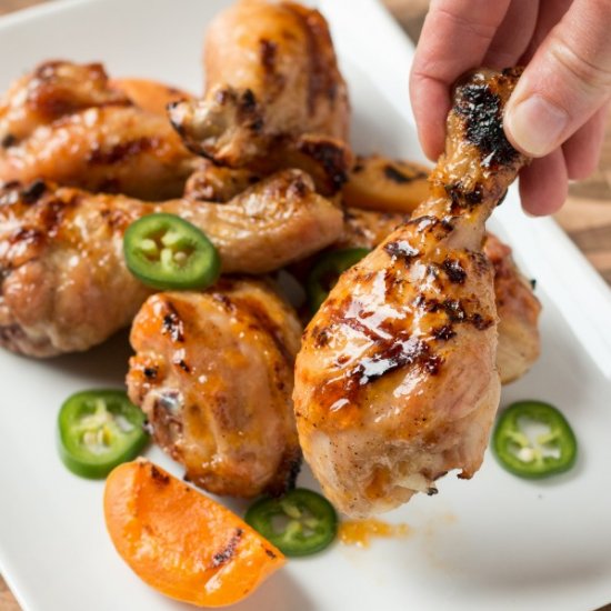 Sweet & Spicy Apricot Chicken