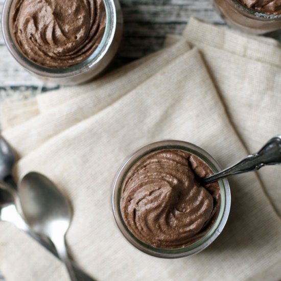 Creamy, Dairy-Free Chocolate Mousse