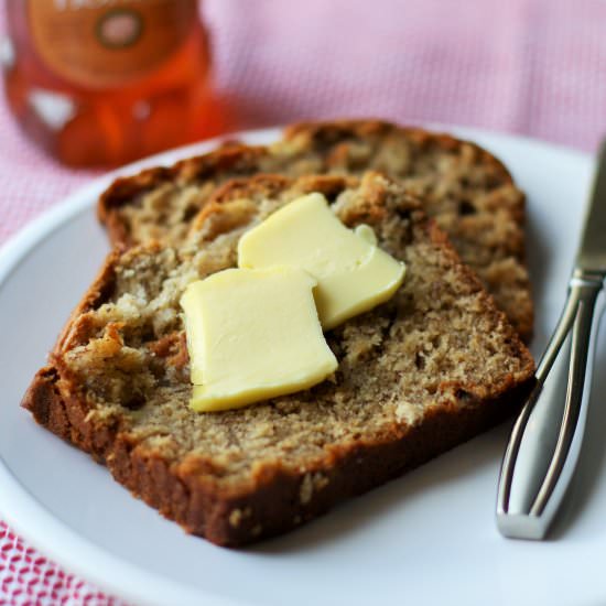 Almond Butter Banana Bread