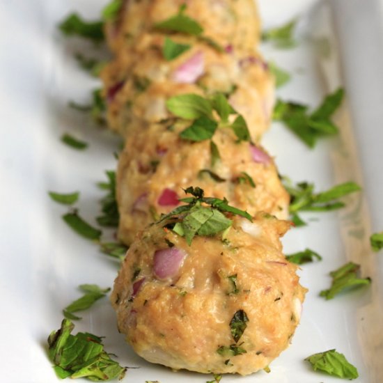 Greek Chicken Meatballs